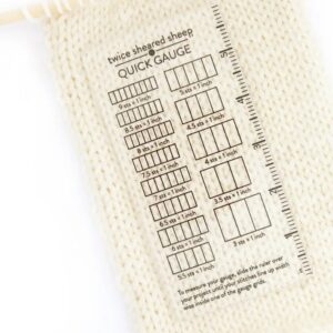Twice Sheared Sheep Quick Gauge Ruler