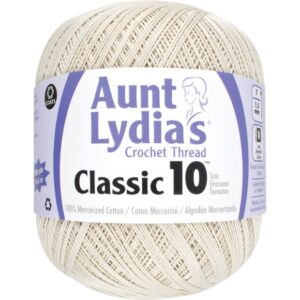 Aunt Lydia's Classic Crochet Thread Size 10