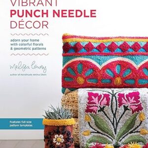 Vibrant Punch Needle Décor: Adorn Your Home with Colorful Florals and Geometric Patterns
