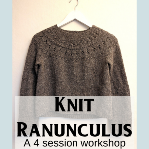 Knit Class-Ranunculus Sweater