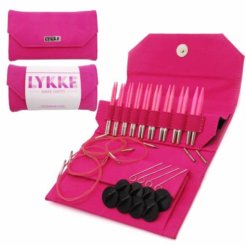 Lykke Blush Interchangeable Knitting Needle Set